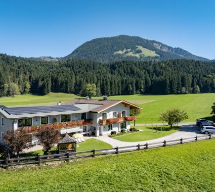 Gästehaus von oben