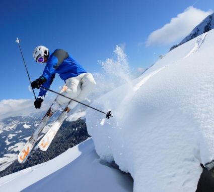 Skifahrer in der Region St. Johann in Tirol / © Stefan Eisend